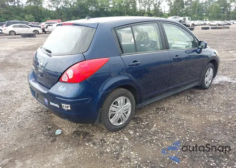 2008 Nissan Versa 1.8S from USA, damaged, VIN 3N1BC13E98L446341